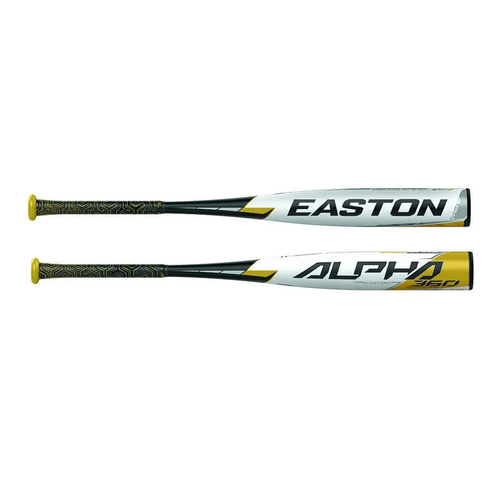 2020 Easton ALPHA 360 -10 2 3/4" 1 Piece Speed Balanced Baseball Bat: SL20AL10