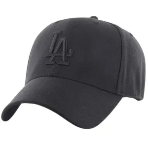 '47 Los Angeles Dodgers Snapback Baseball Cap Black B-Mvpsp12wbp-Bke