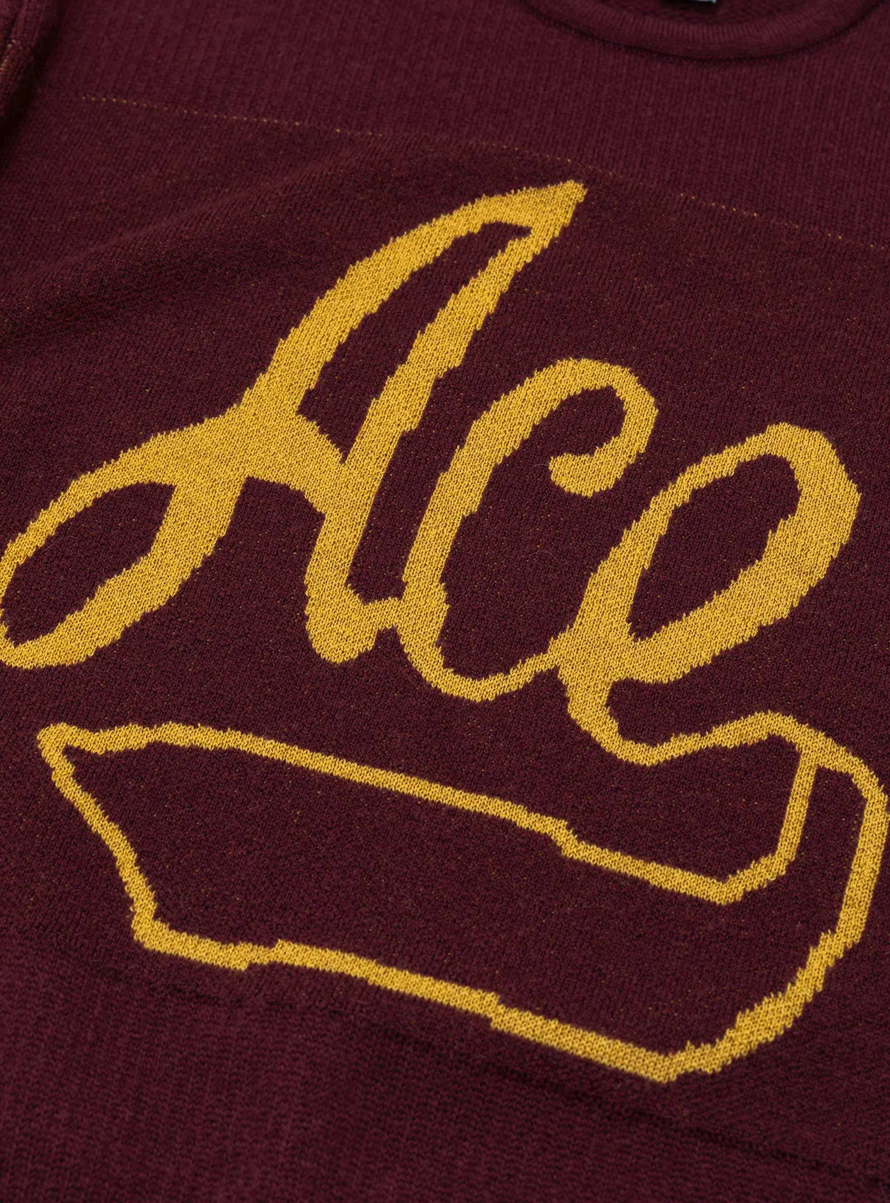 Ace Crew Burgundy