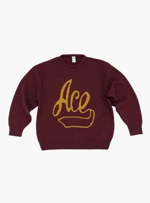 Ace Crew Burgundy