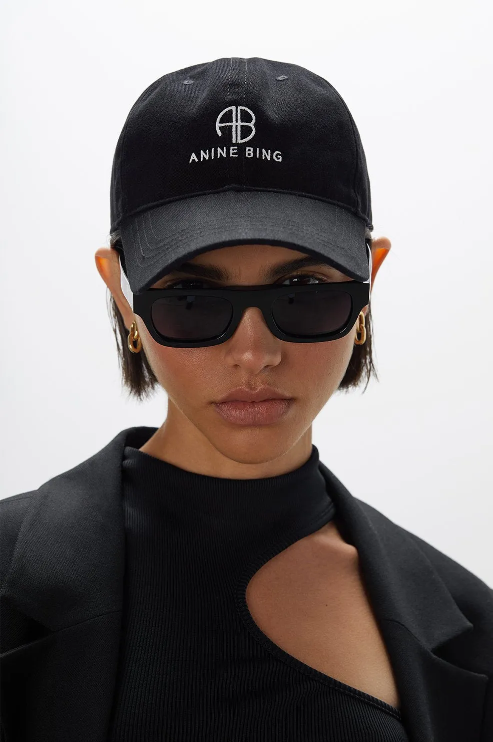 Anine Bing - Jeremy Baseball Cap in Black