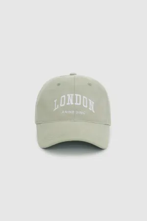 Anine Bing - Jeremy Baseball Cap University London in Wash Faded Seafoam