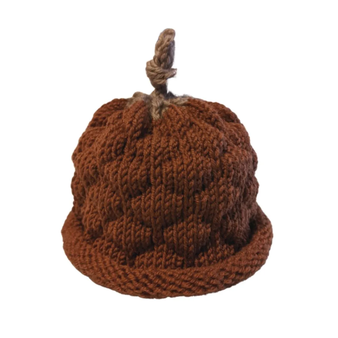 Baby Bumpy Acorn Hat - Merino wool