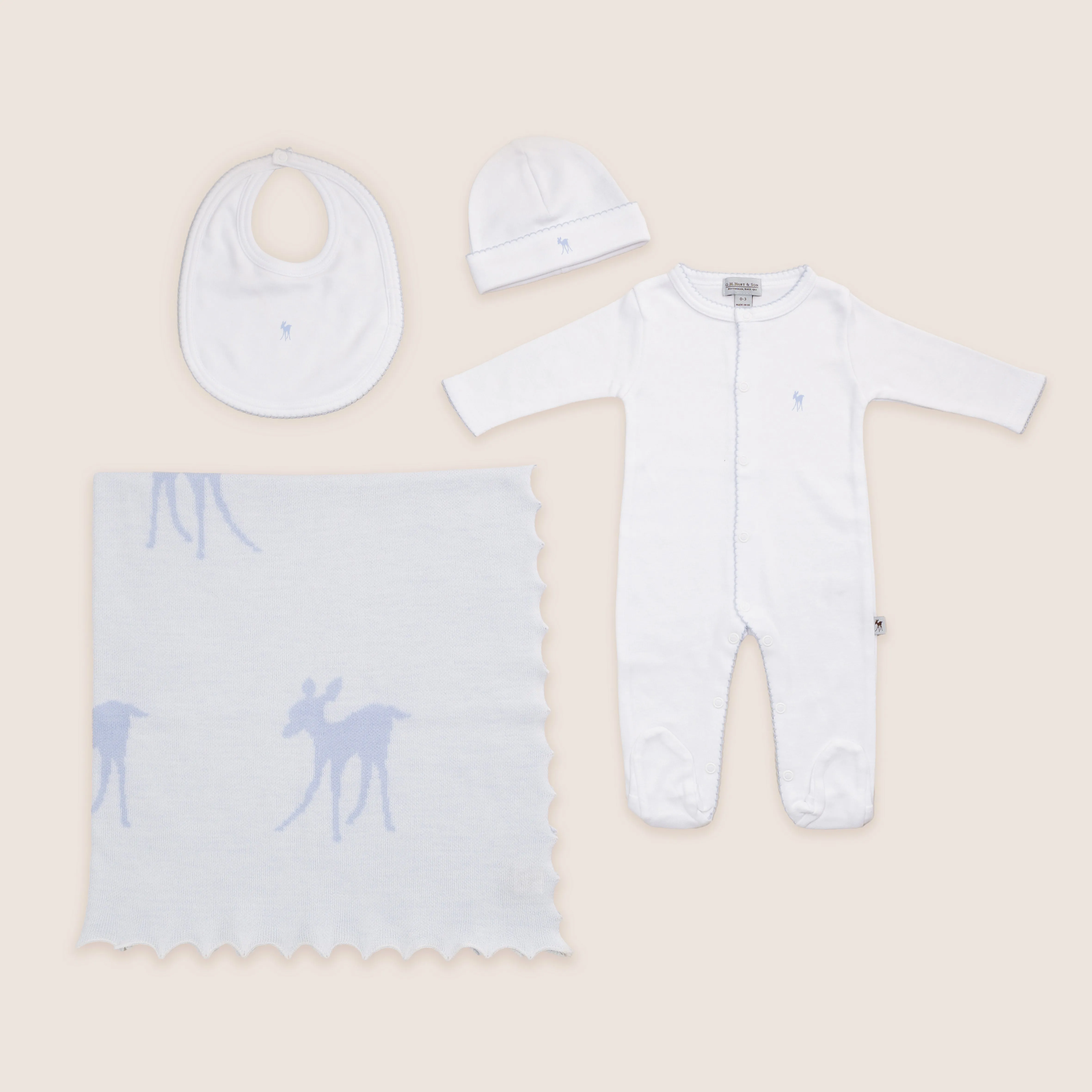 Baby Fawn Gift Set - Blue