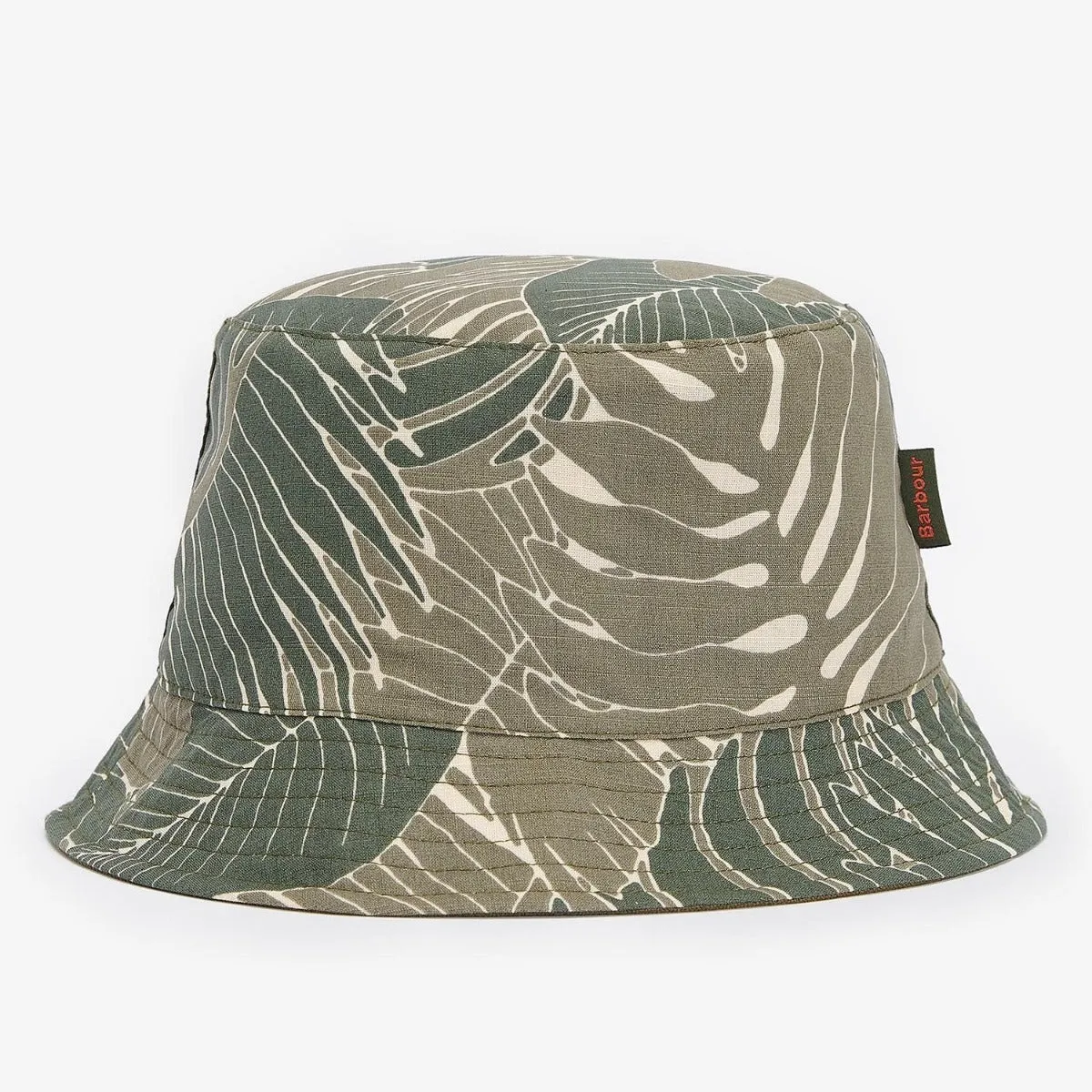 Barbour Men's Cornwall Bucket Reversible Hat in Olive