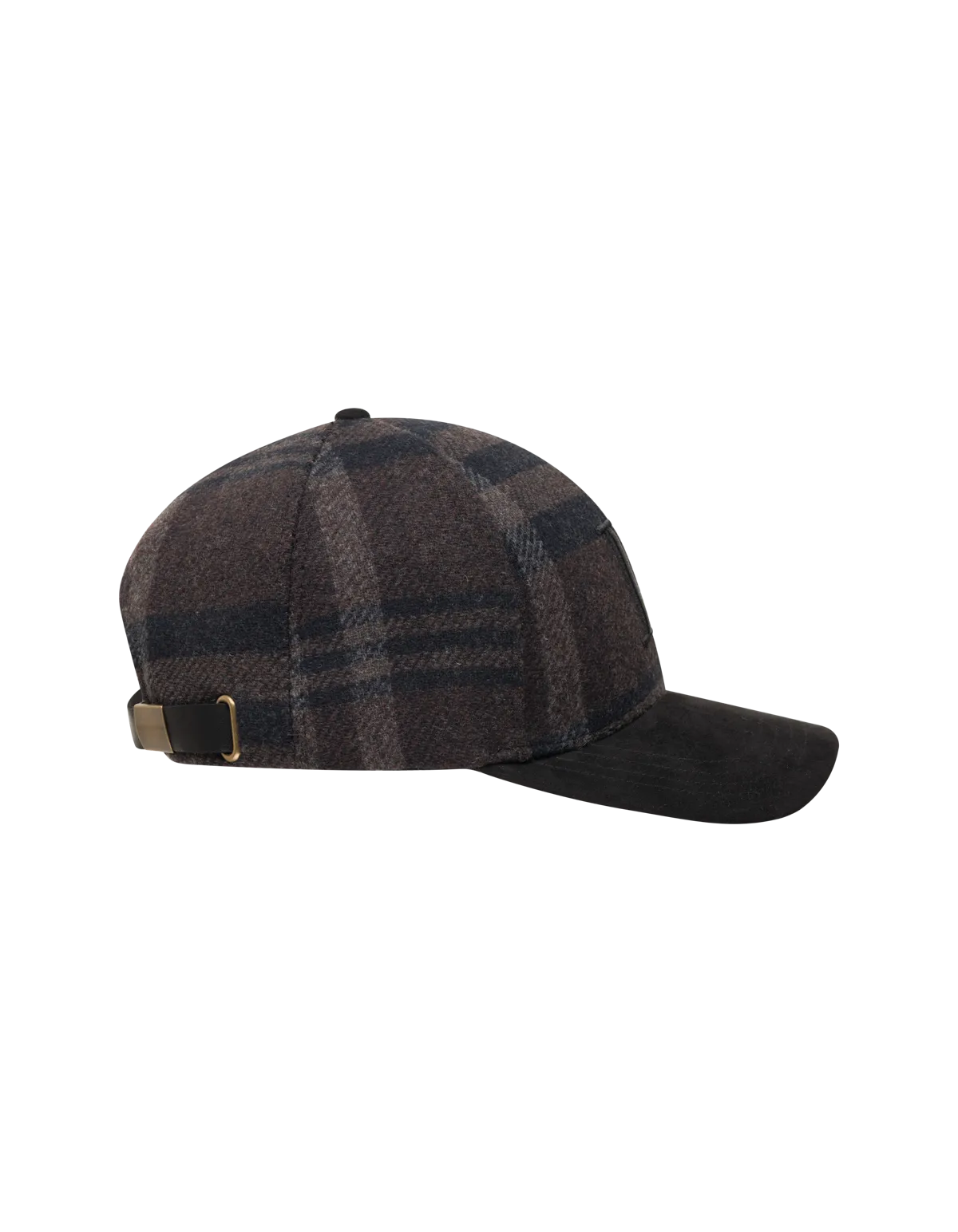 BASEBALL CAP CHECK WOOL