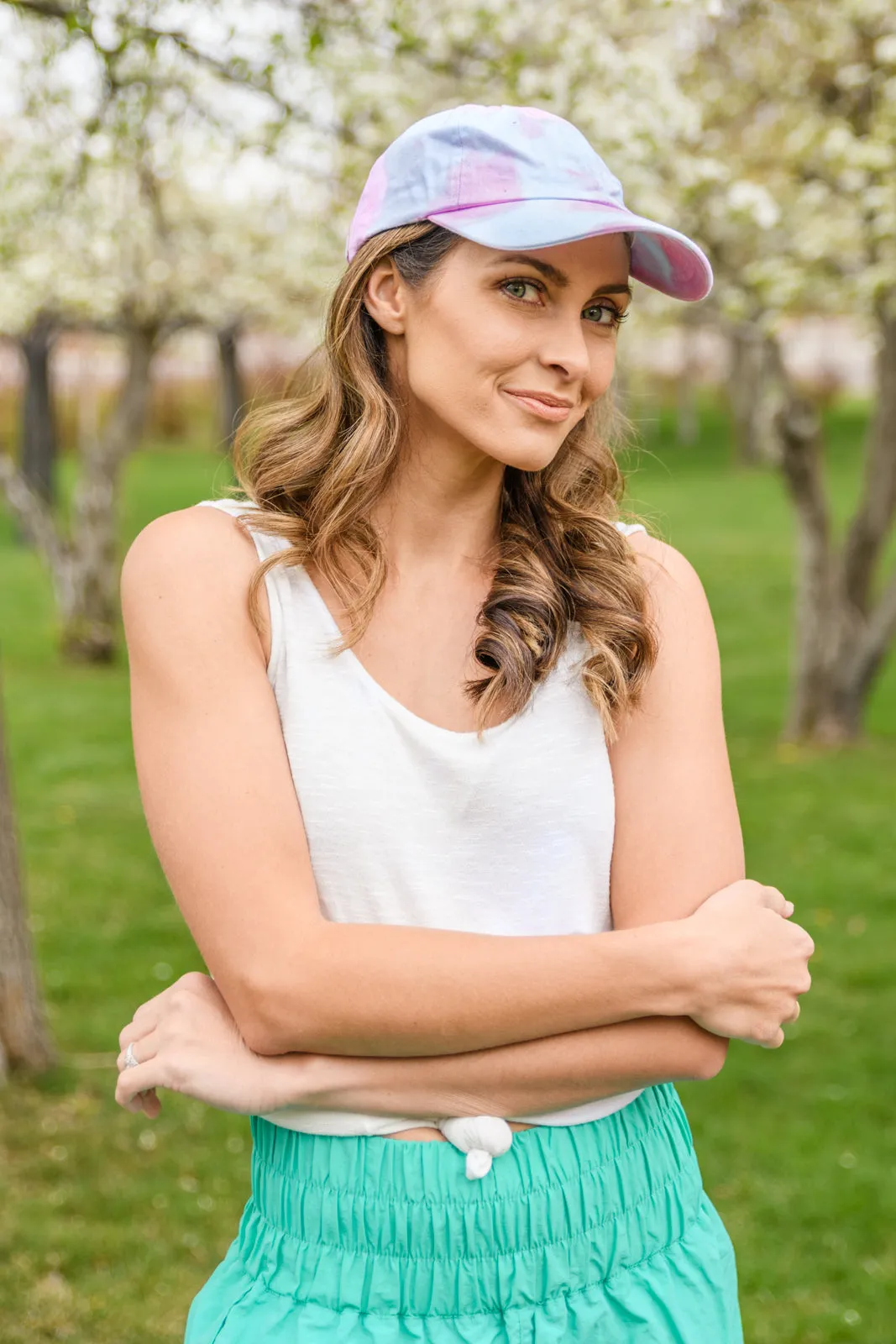 Bed Head Tie Dye Cap In Cotton Candy