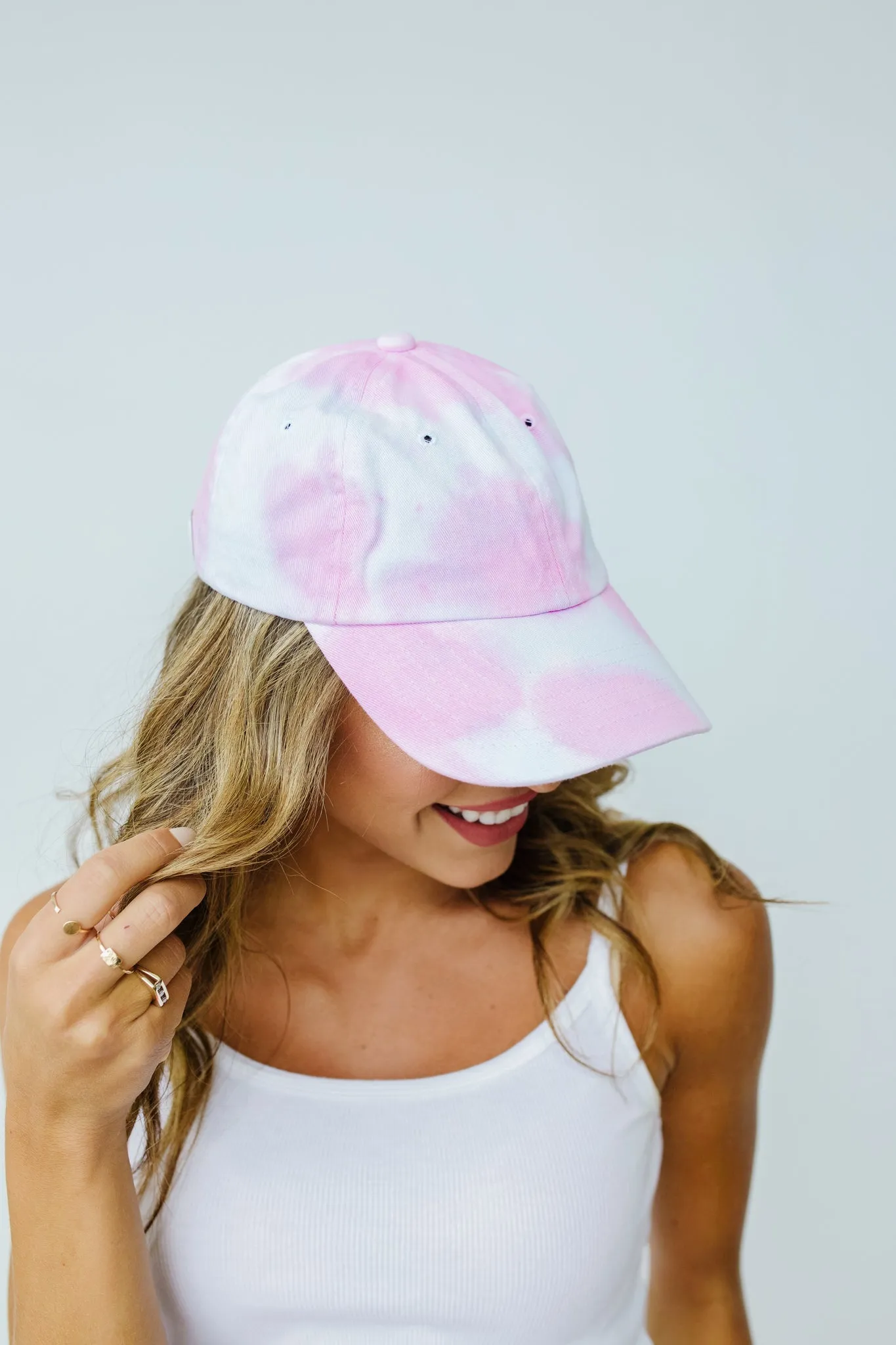 Bed Head Tie Dye Cap In Cotton Candy