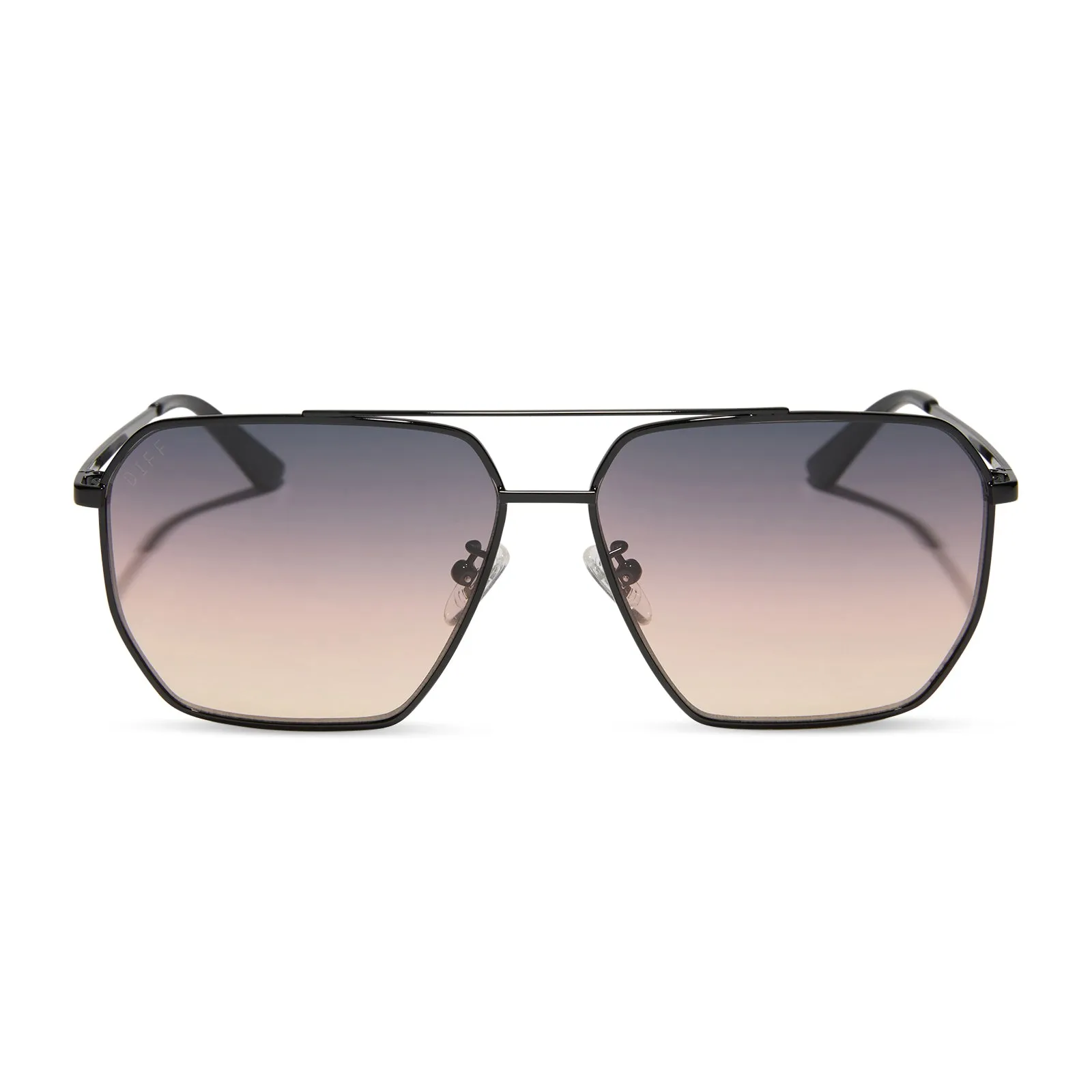 BERKELY - BLACK   TWILIGHT GRADIENT SUNGLASSES