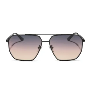 BERKELY - BLACK   TWILIGHT GRADIENT SUNGLASSES