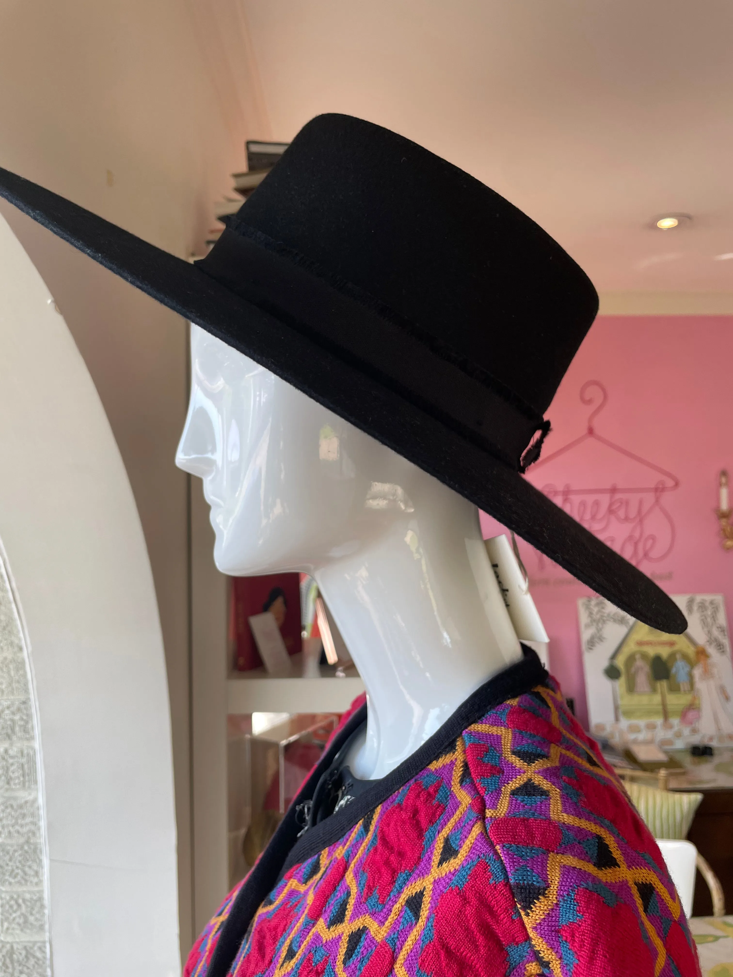 Black Bolero Hat