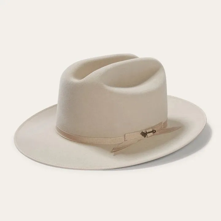 Blond Genius x Stetson - Open Road Royal Deluxe Hat in Silverbelly