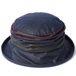 British Wax Ladies Hat - Navy by Failsworth