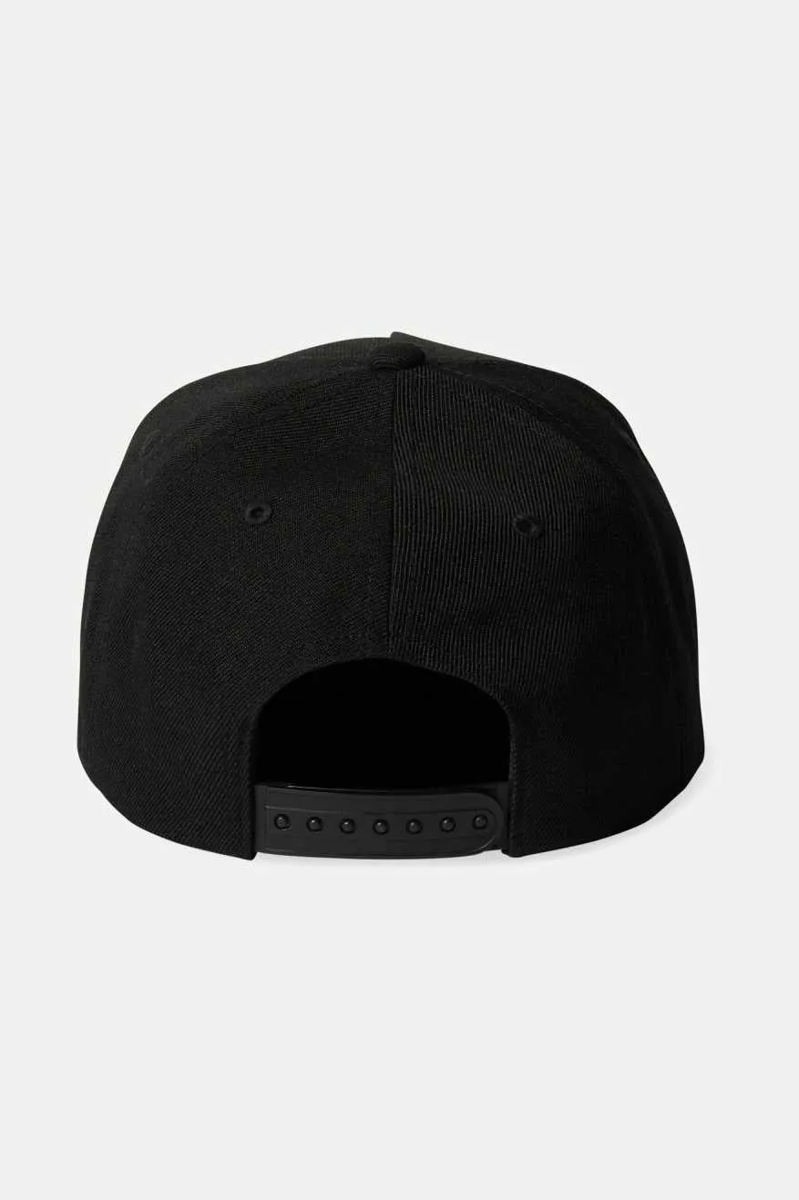 Brixton Charging Buffalo Netplus Snapback - BLACK