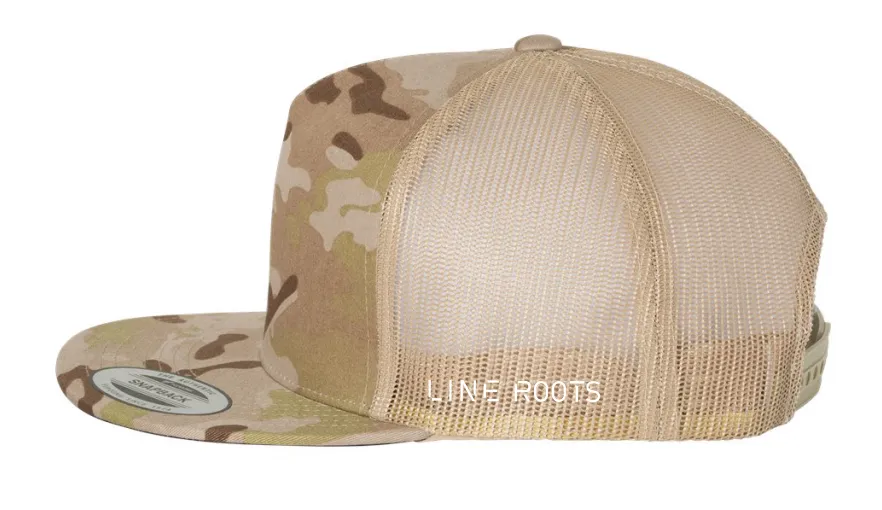 Brotherhood Tan Camo Trucker