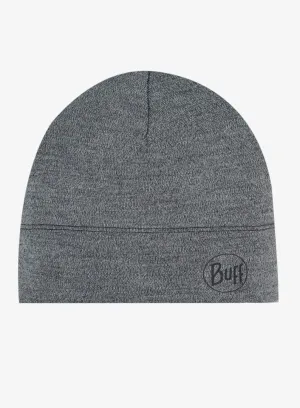 Buff Midweight Merino Wool Hat - Grey