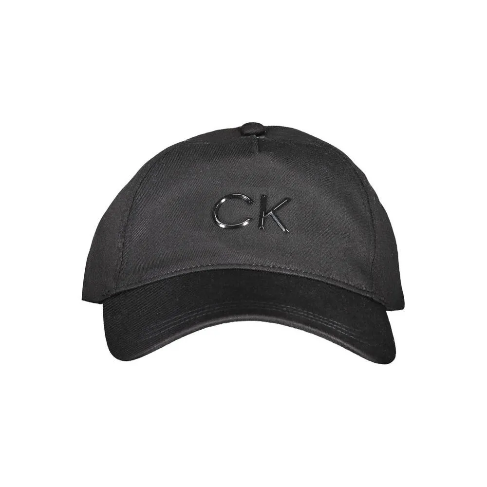 Calvin Klein Black Cotton Hat