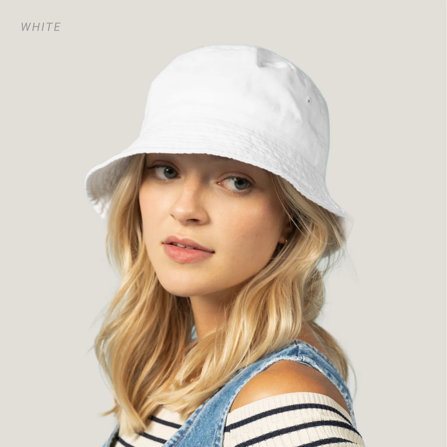 Classic Washed Cotton Bucket Hat