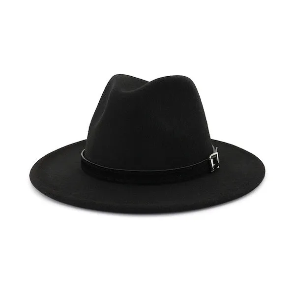 Classy Men Classic Black Fedora