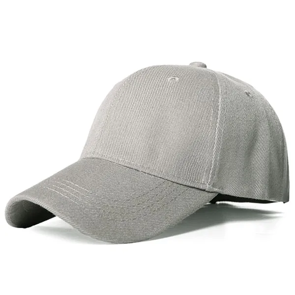 Classy Men Light Grey Basic Cap