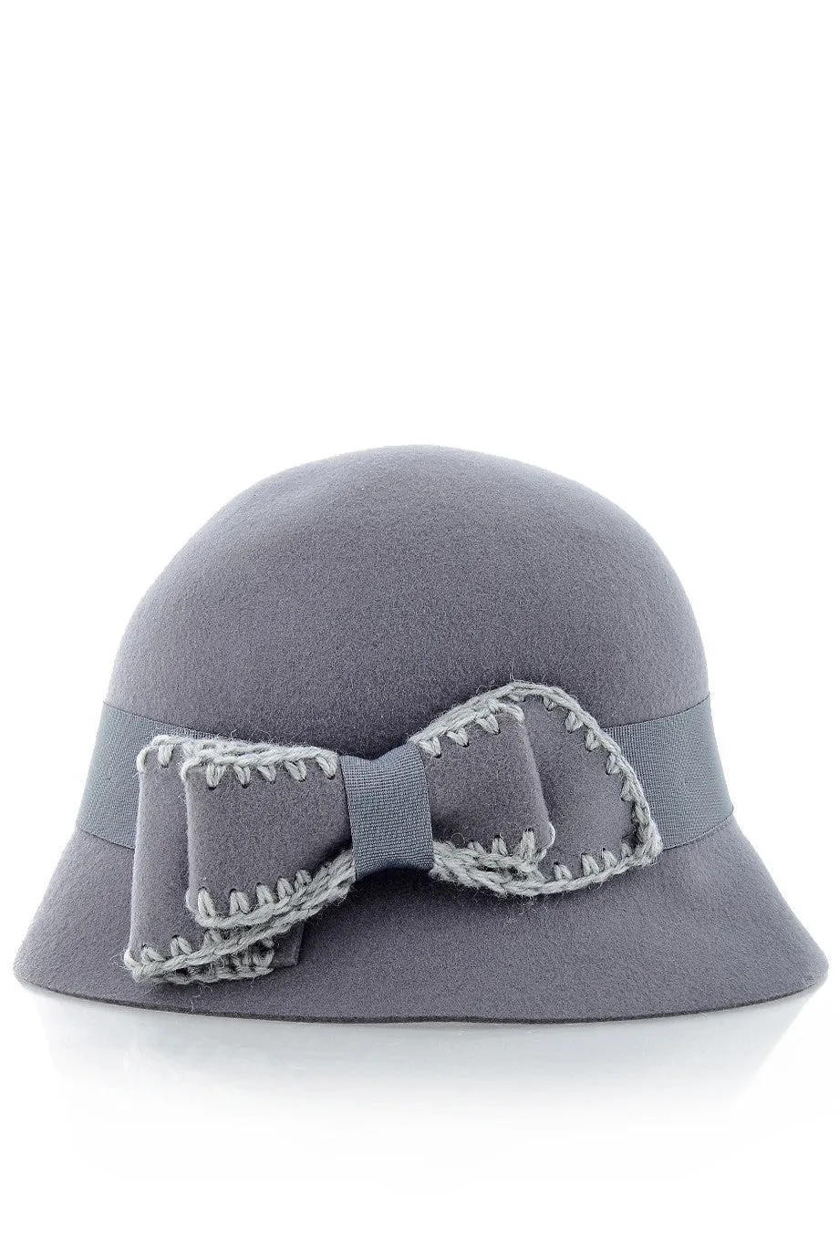 COCO Grey Cloche Hat