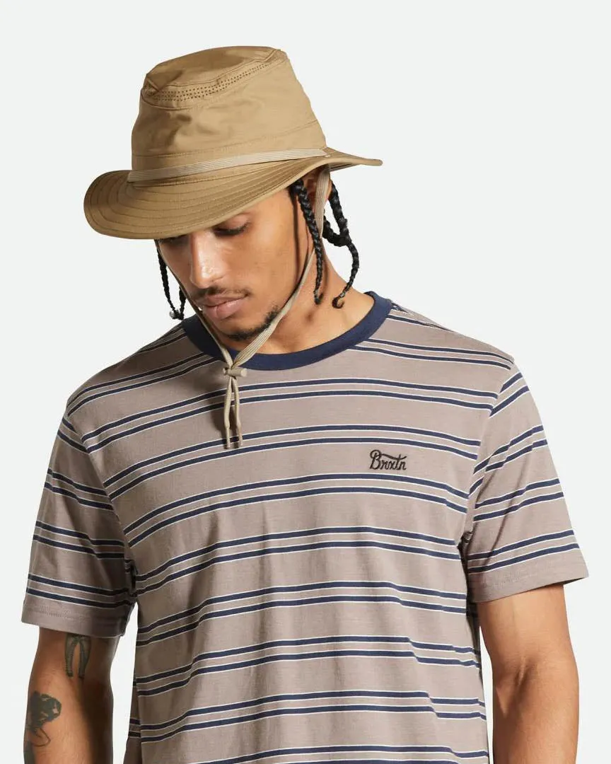 Coolmax Packable Safari Brim Hat - Khaki