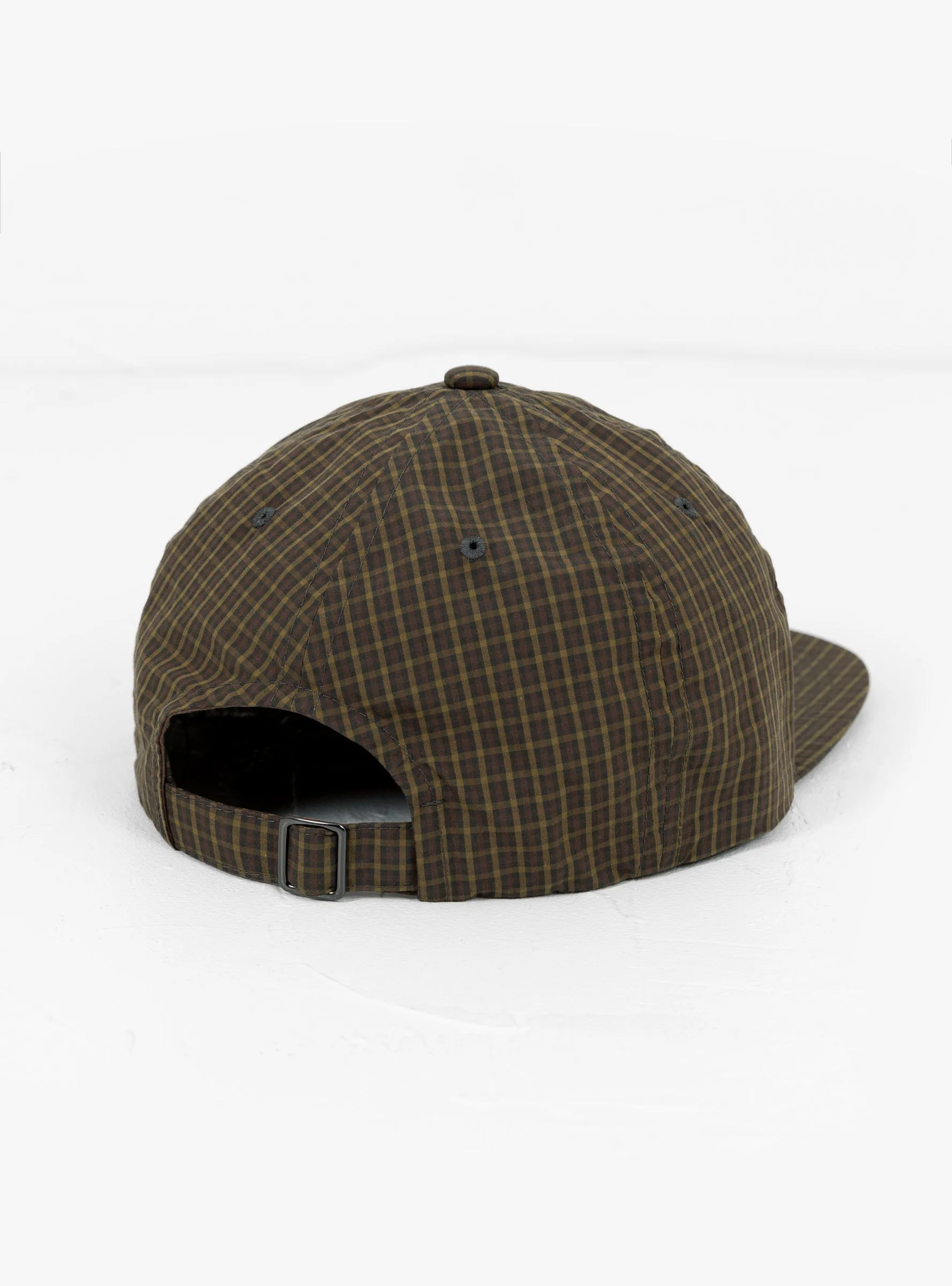 Cordura Baseball Cap Brown Check