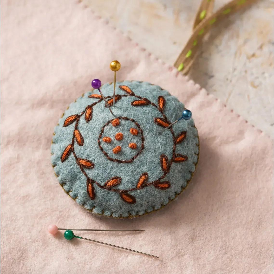 Corrine Lapierre ~ Wool Felt Craft Kit ~ Sewing Roll