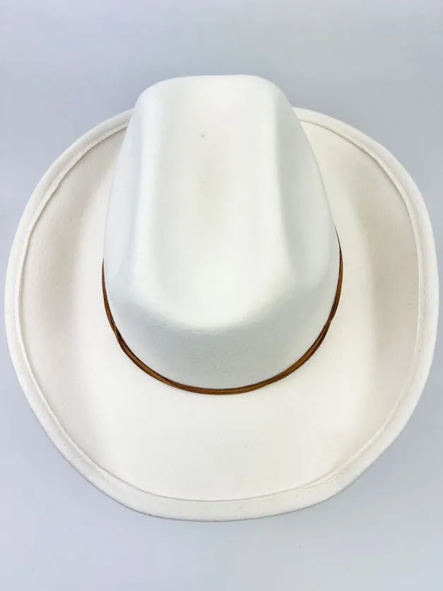 Cowboy Hat in Ivory