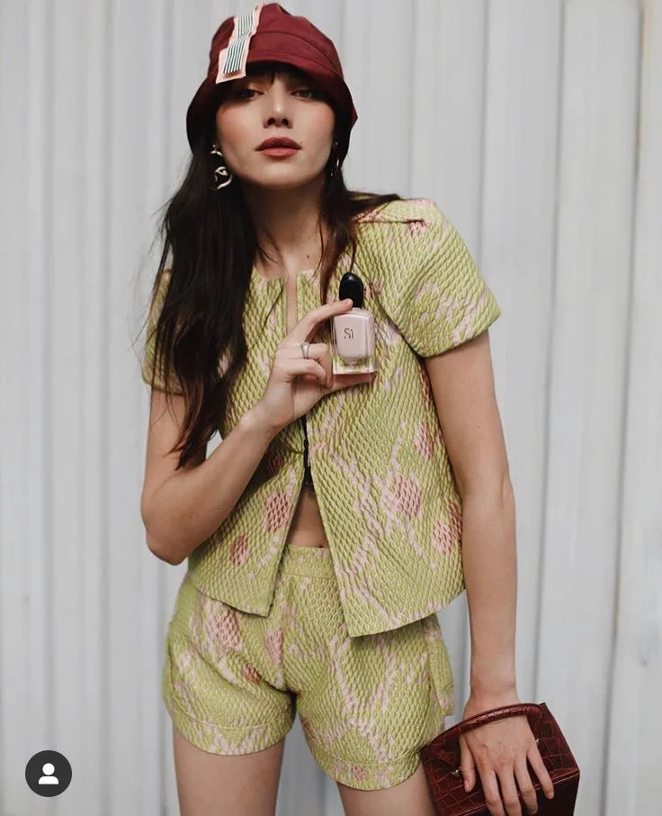 Cowley: Burgundy Rain Bucket Hat as Seen on Dylana Suarez