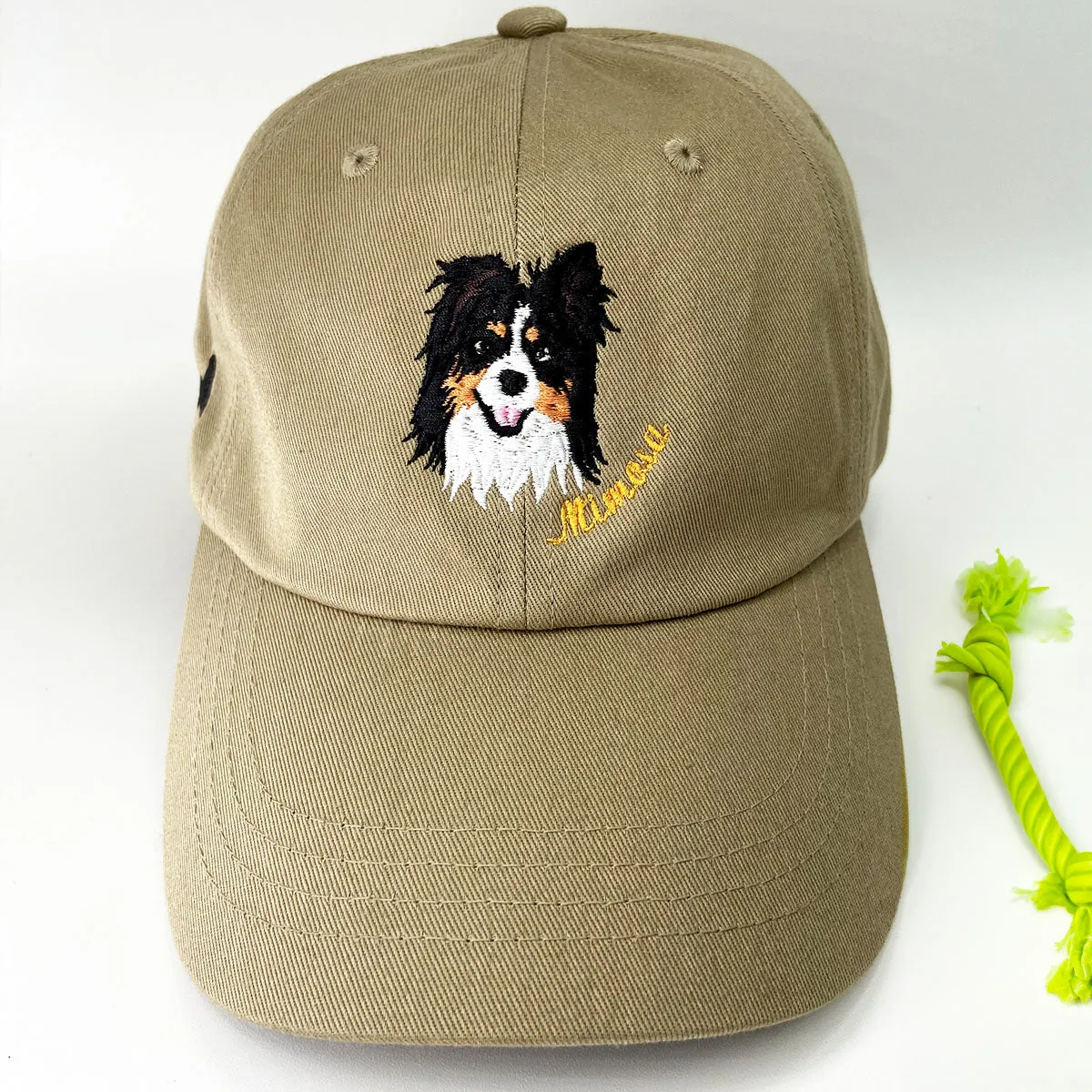 Custom Embroidered Pet Hat with Same Design