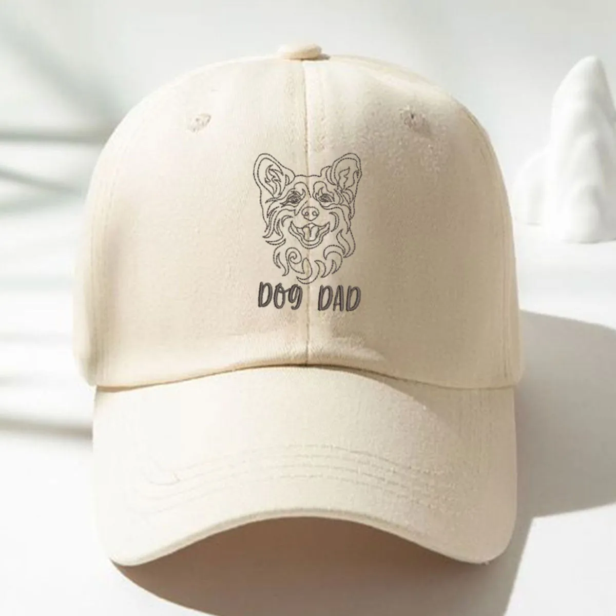 Custom Embroidered Pet Hat with Same Design