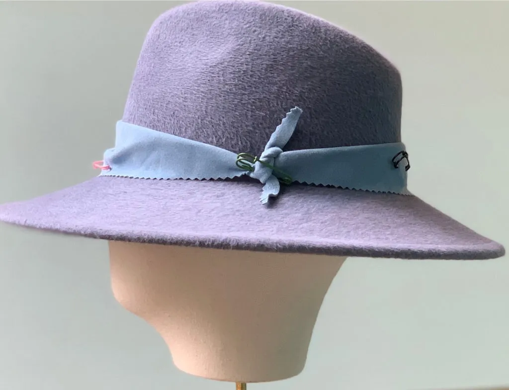 Custom Felt Hat with Cassie