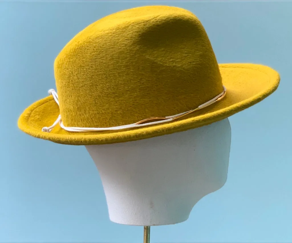 Custom Felt Hat with Cassie