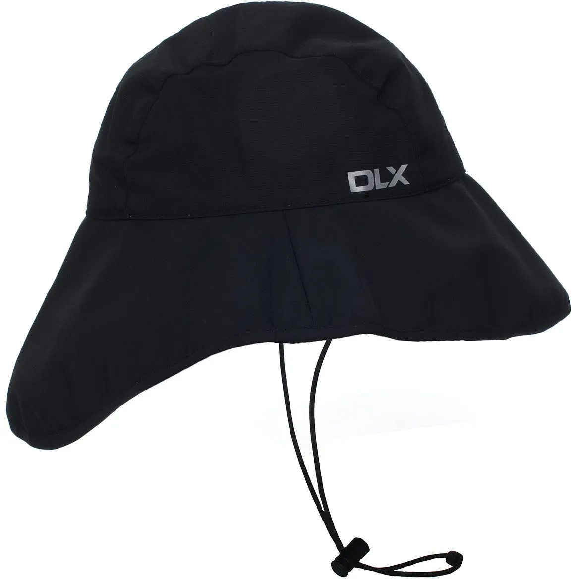 Dlx Adults Ando Waterproof Rain Hat - Black