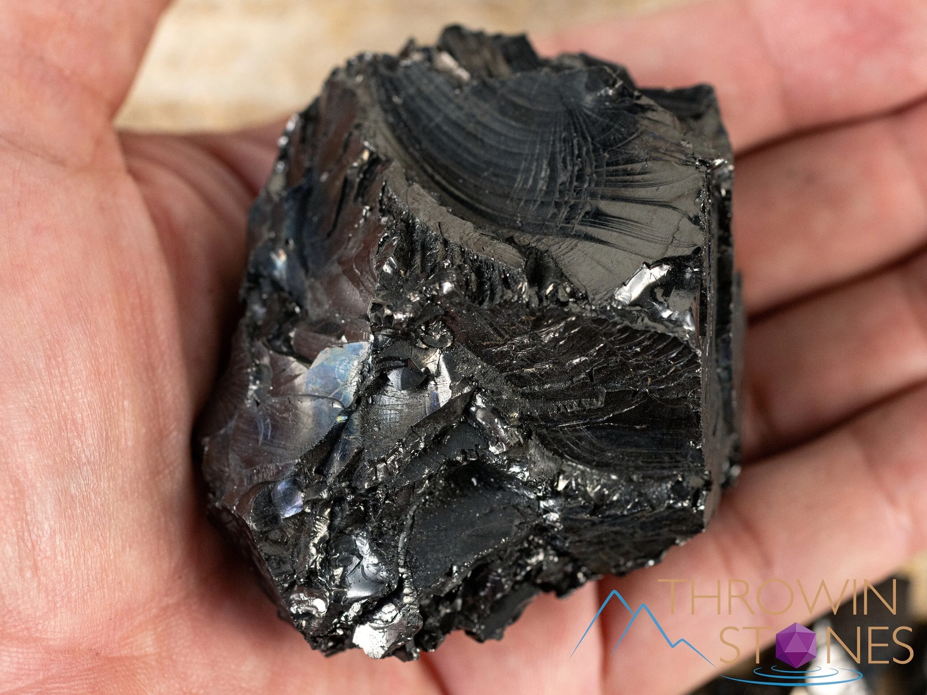 Elite NOBLE SHUNGITE Raw Crystal from Raquirite, Colombia - Home Decor for EMF Radiation Protection, E2084