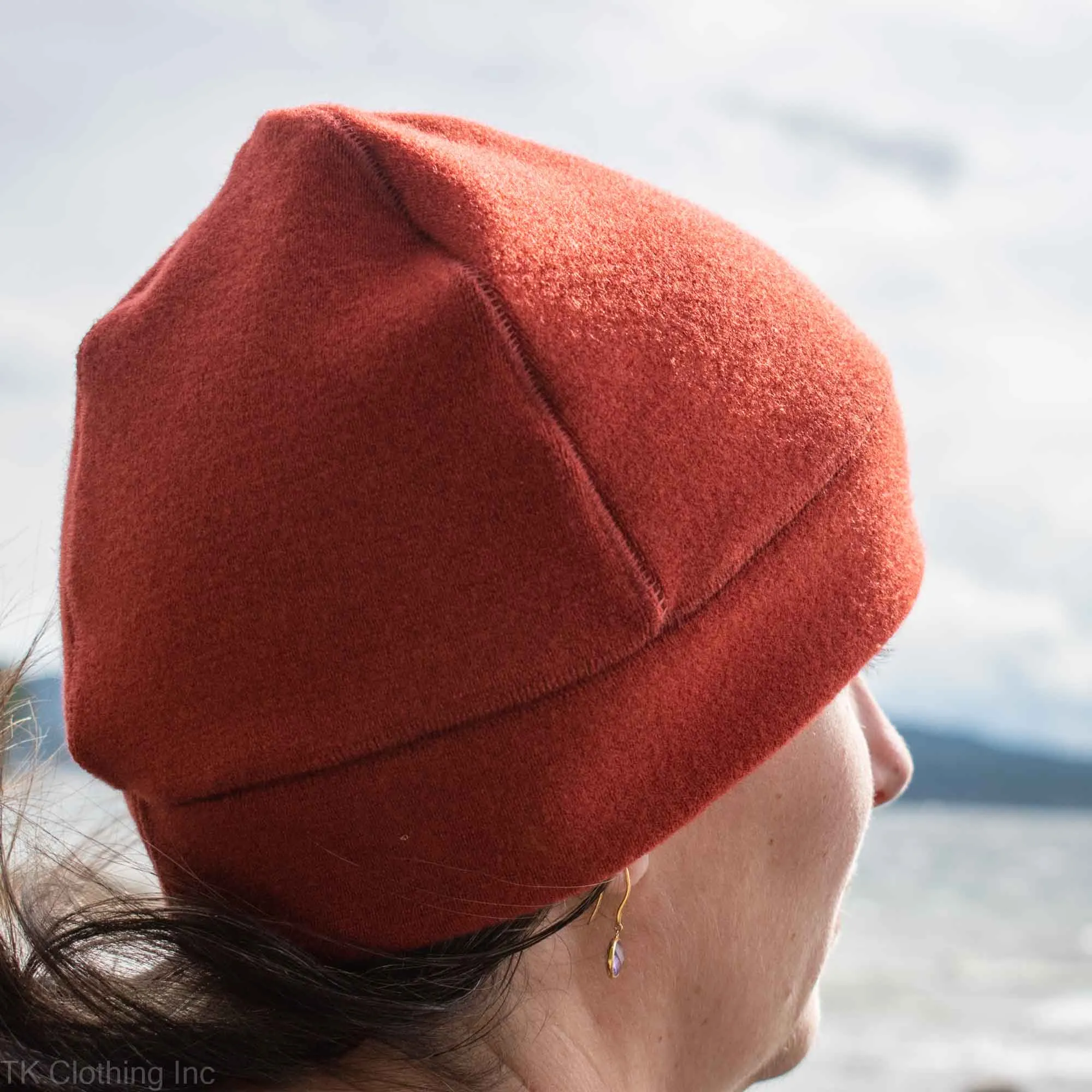 Felted Organic Merino Winter Hat