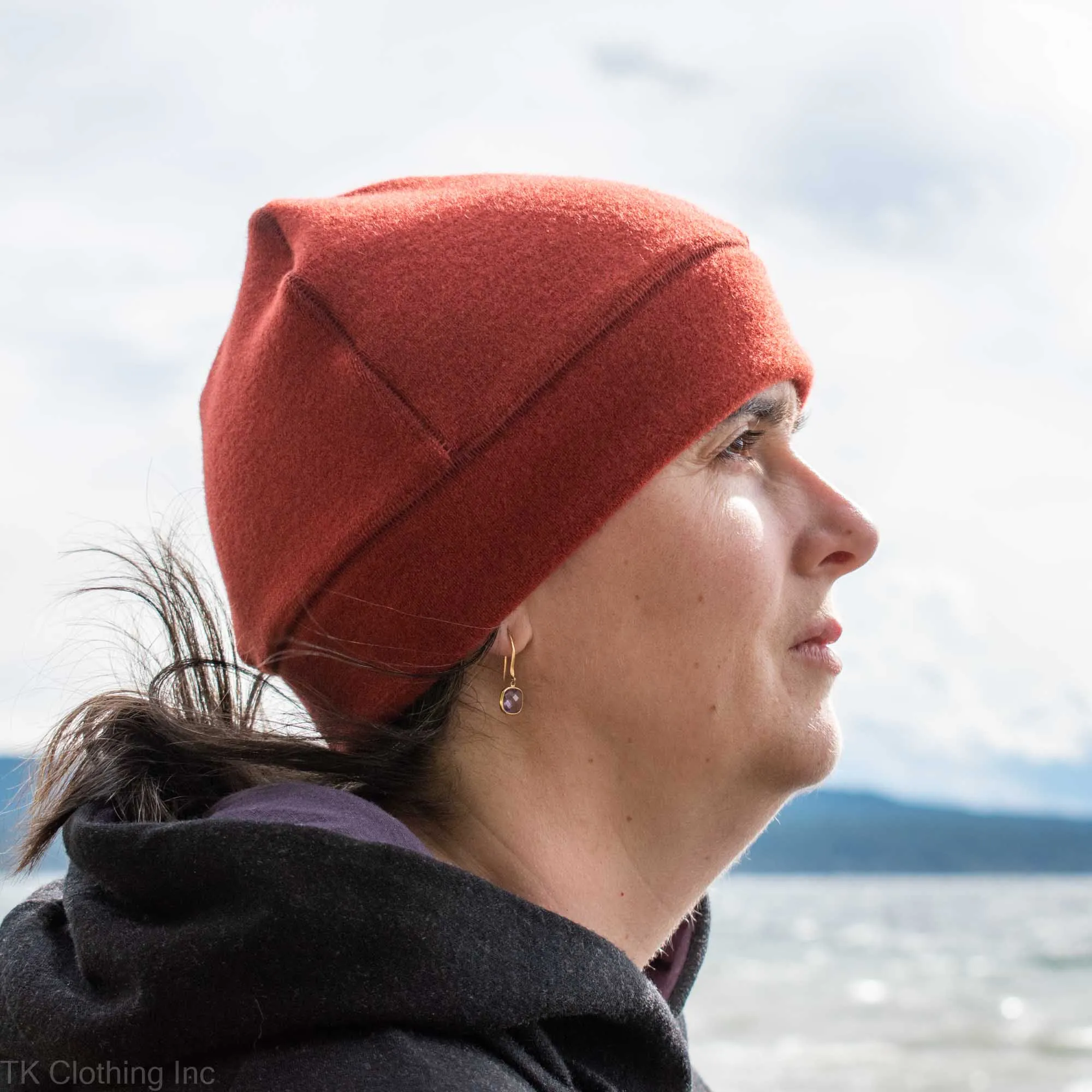 Felted Organic Merino Winter Hat