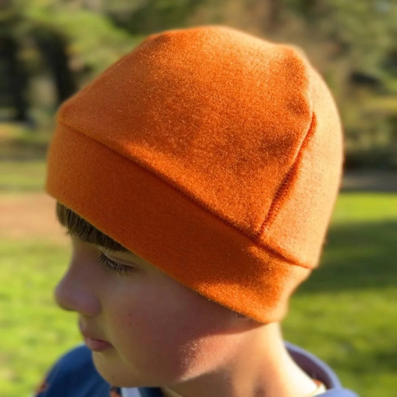 Felted Organic Merino Winter Hat