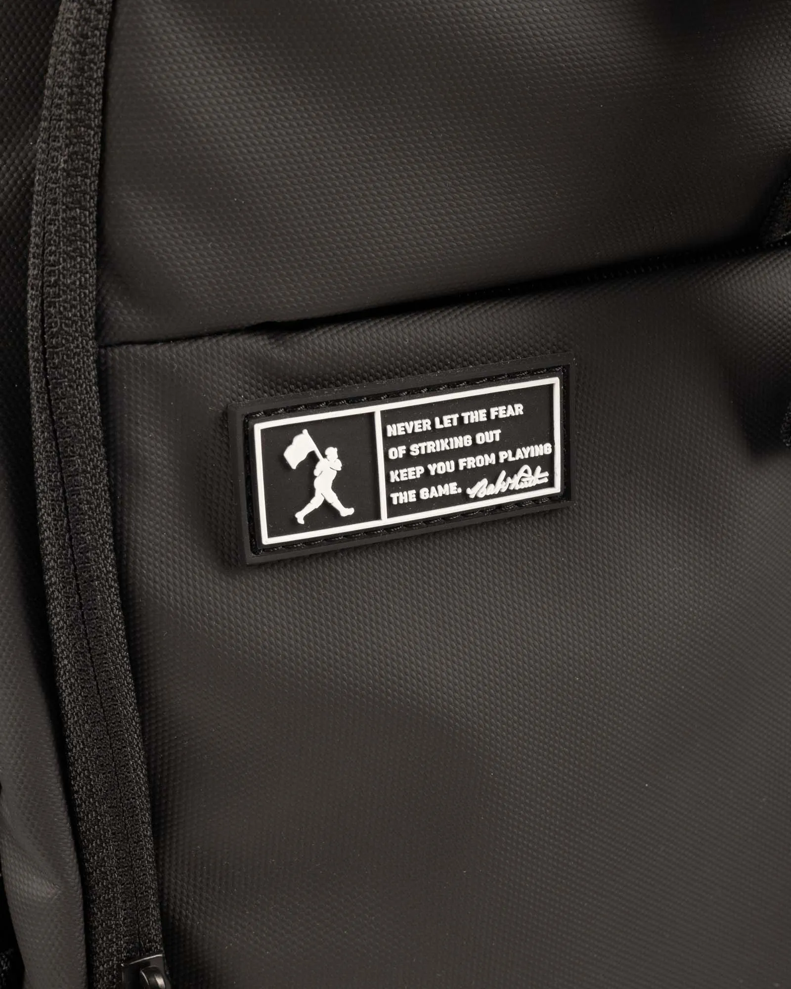 Flag Man No Fear Backpack - Shimmer Black