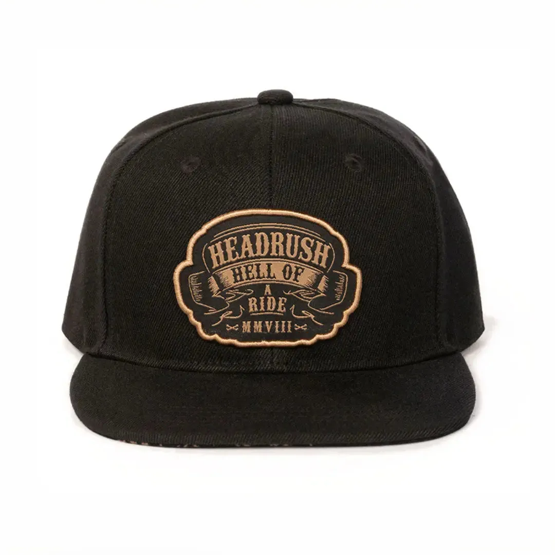 Flat Brim Snapback Cap