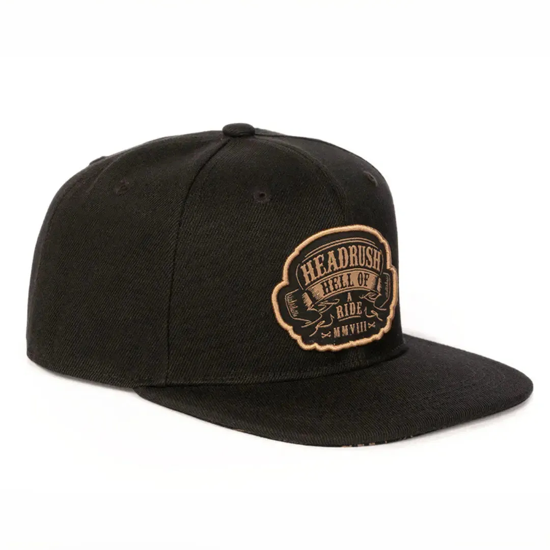 Flat Brim Snapback Cap