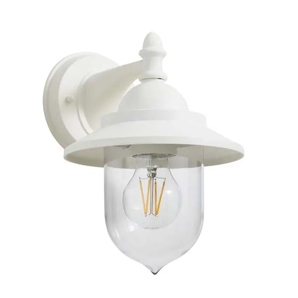 Forum Leek Mini Curved Fisherman's Lantern in Ivory