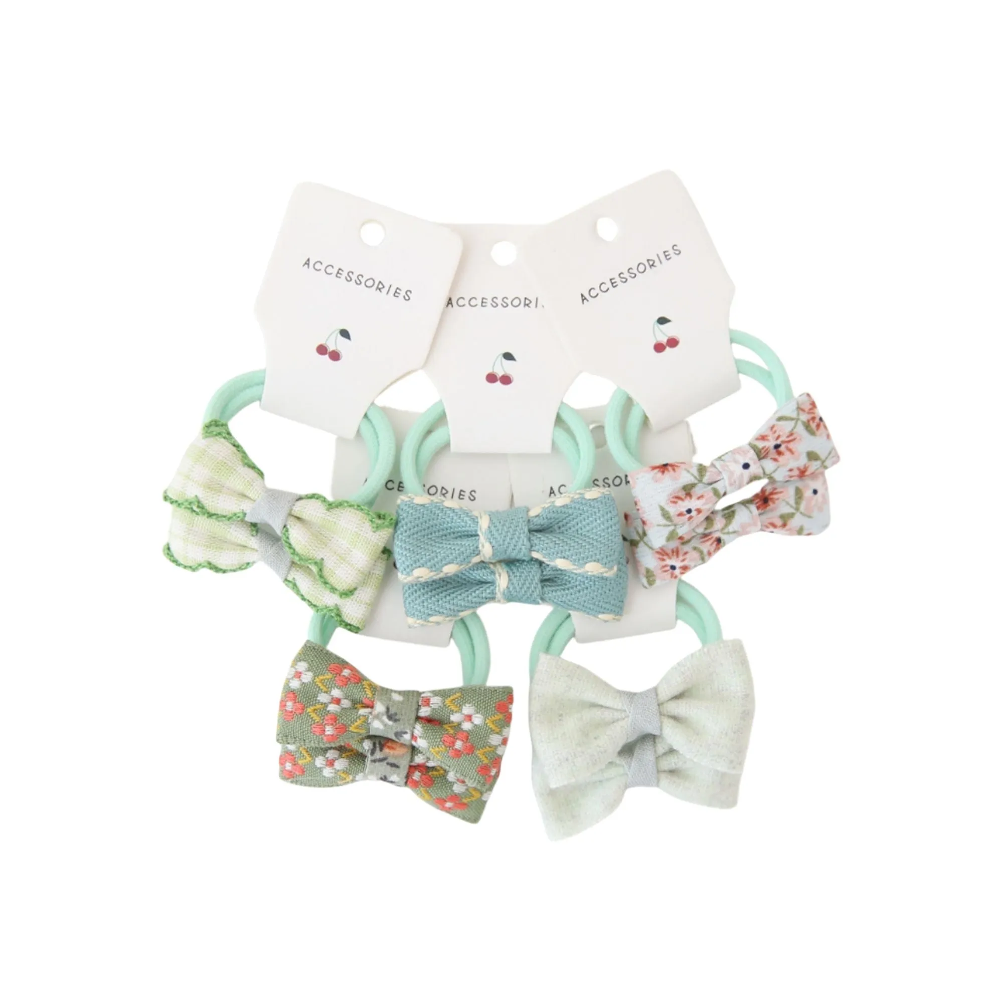 Fresh Mint Baby Bow Bundle