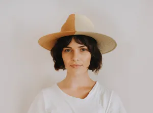 FREYA - Shadow Hat in Butterscotch/Natural