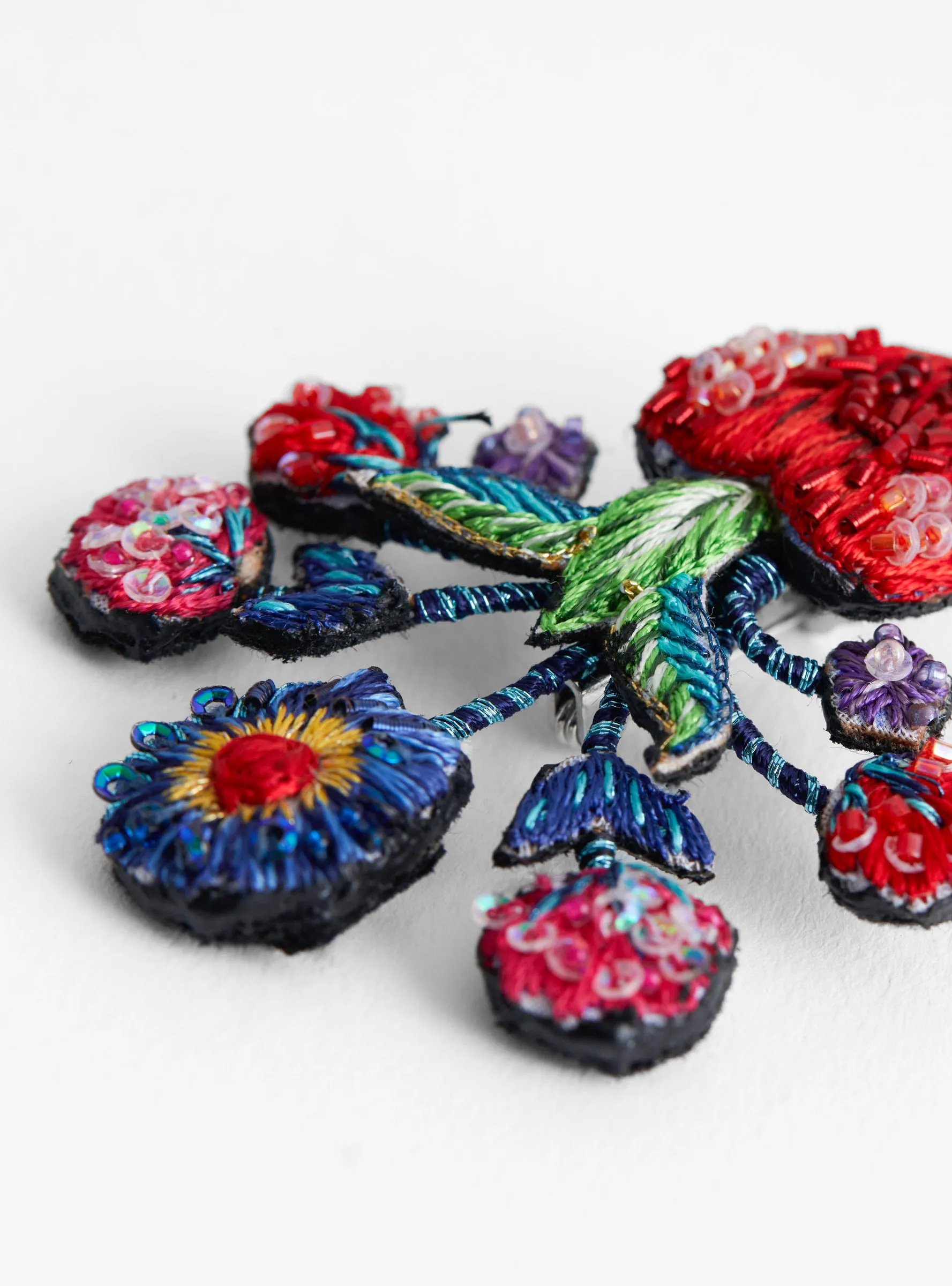 Frida's Flower Brooch Multi