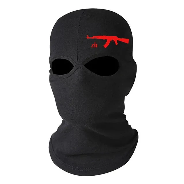 Full Face Cover hat Balaclava Hat Army Tactical CS Winter Ski Cycling Hat Sun protection Scarf Outdoor Sports Warm Face Masks