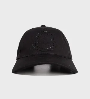 Gabardine Baseball Cap Black