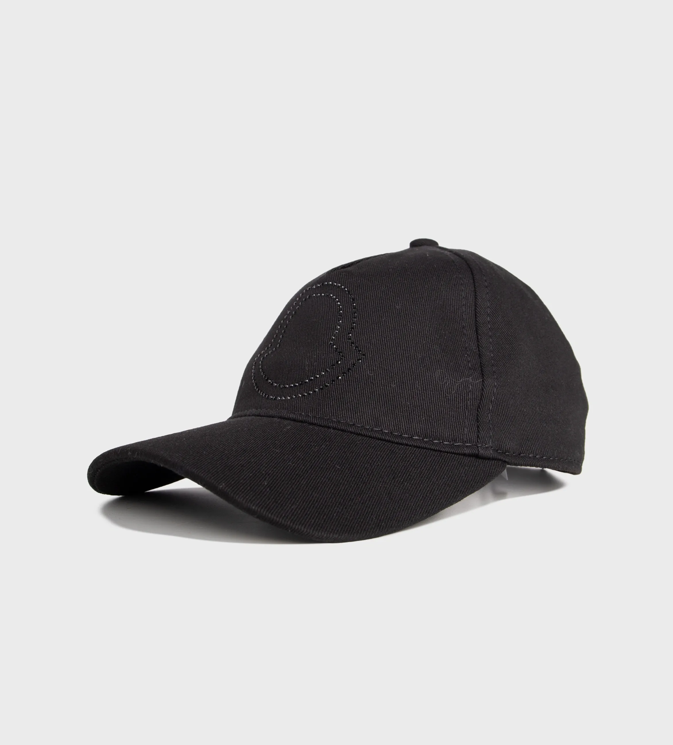 Gabardine Baseball Cap Black