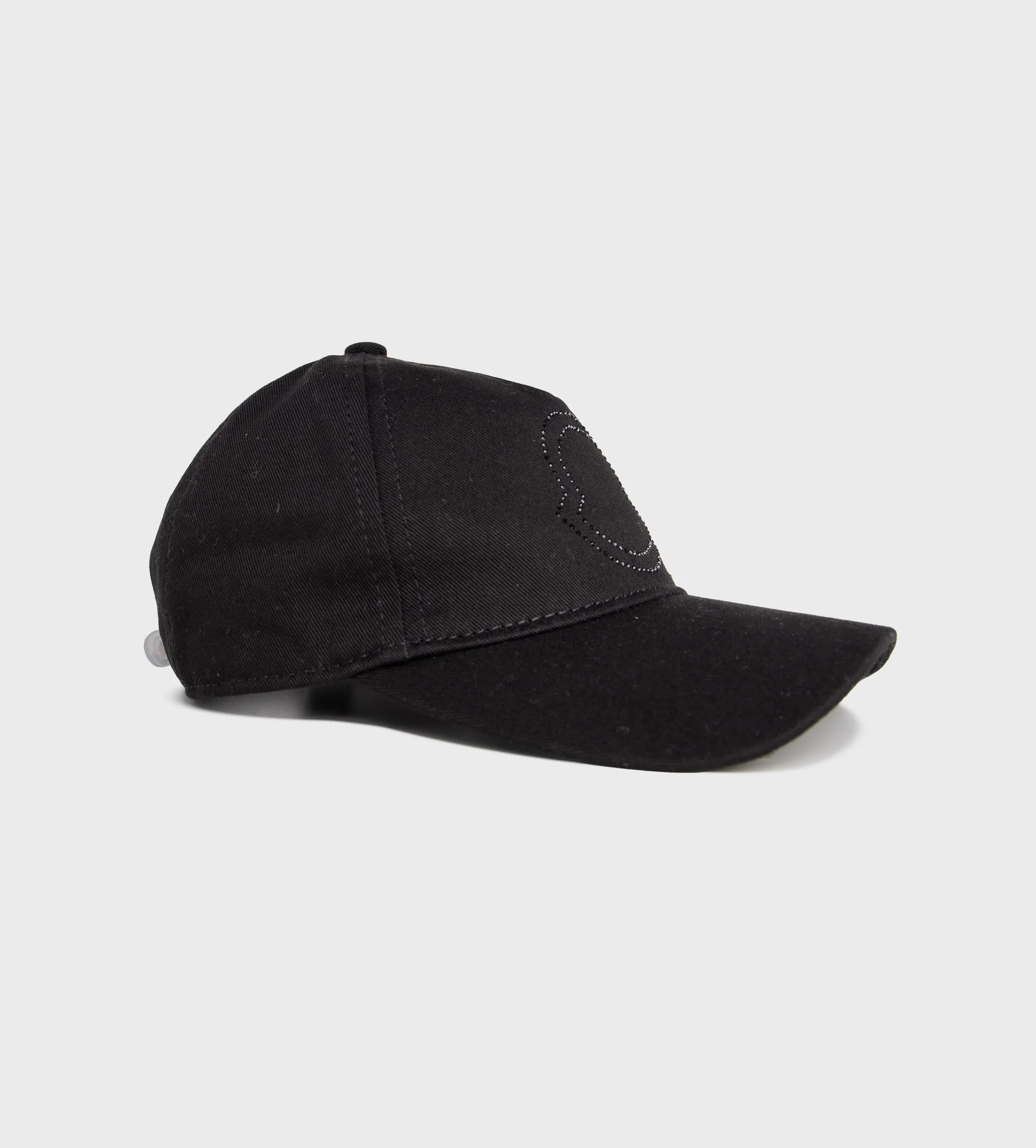 Gabardine Baseball Cap Black